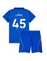 Chelsea Romeo Lavia #45 Domácí dres pro děti 2026-27 Krátký Rukáv (+ trenýrky)